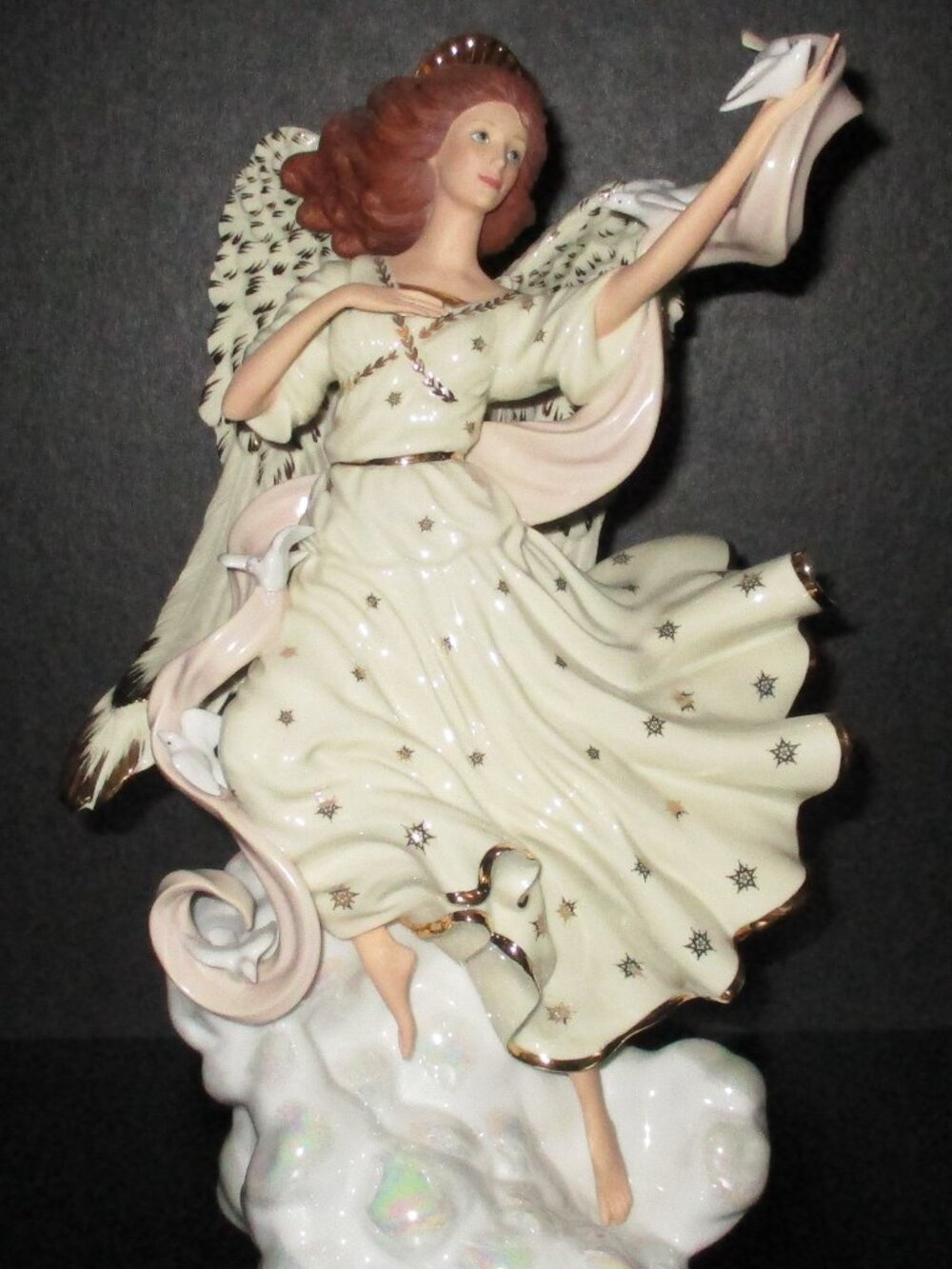 LENOX MILLENNIUM MESSENGER ANGEL SCULPTURE